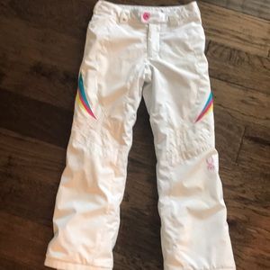 Girls Spyder ski pants
